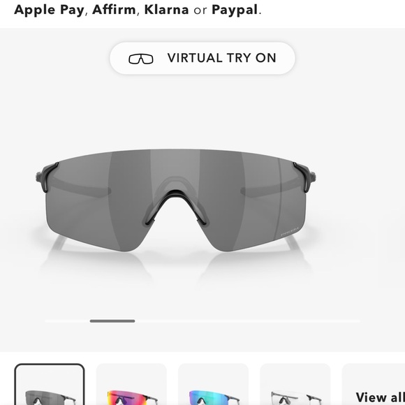 Mens Oakley EVZERO BLADES Sunglasses - Picture 3 of 6